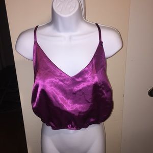 💋💋3 for $25💋💋Metallic Charlotte Russe crop top